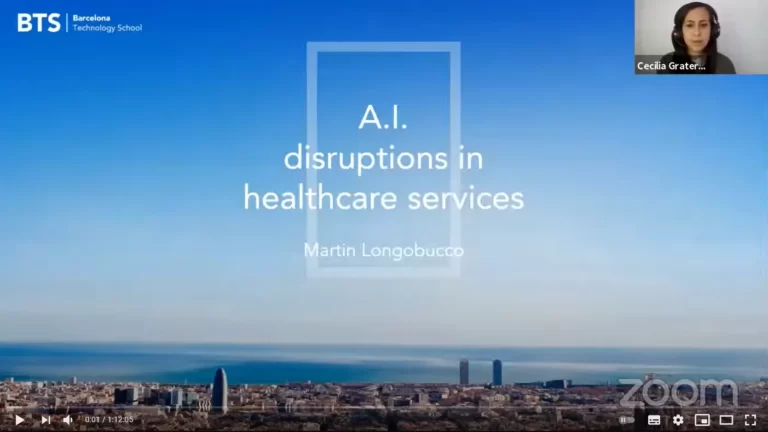 Lee más sobre el artículo BTS (Barcelona Technology School) talks: AI Disruptions in Healthcare